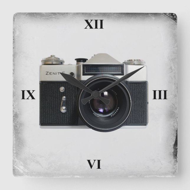 Zenith E Fyrkantig Klocka (Framsida)