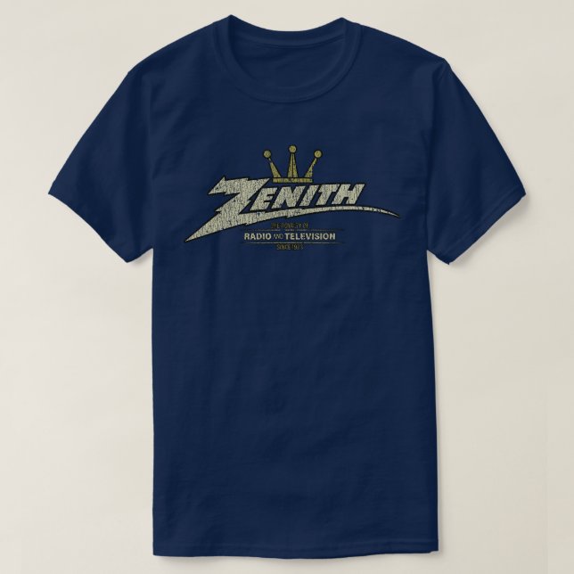 Zenith Royalty of Radio and TV 1923 T Shirt (Design framsida)