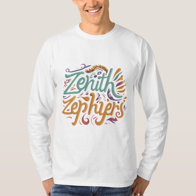 Zenith Zephyrs T-Shirt (Framsida)