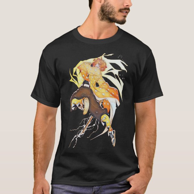 Zenitsu demon slayer T-Shirt (Framsida)