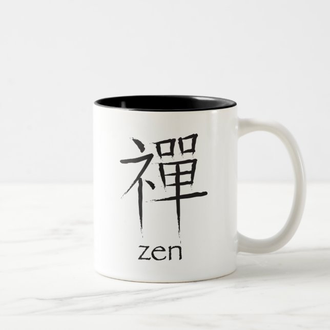 Zenkinestecken Två-Tonad Mugg (Höger)