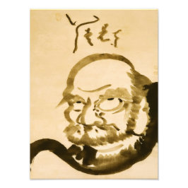 Zenklassiker - Hakuin Ekaku - Daruma Fototryck