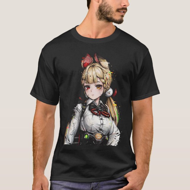 Zenless Zone Zero Alice Thymefield Ether Science F T Shirt (Framsida)