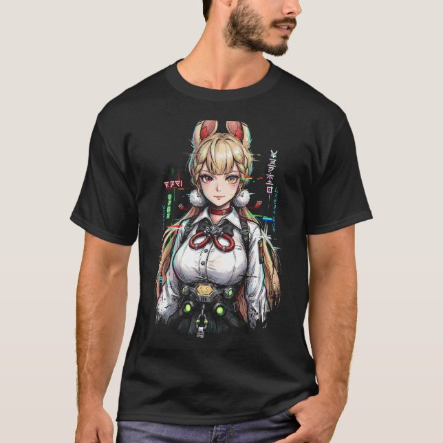 Zenless Zone Zero Alice Thymefield Fäktning Ether  T Shirt (Framsida)