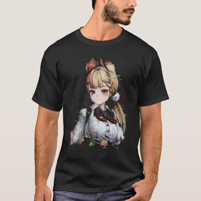 Zenless Zone Zero Alice Thymefield Svärdvals Kom T Shirt (Framsida)