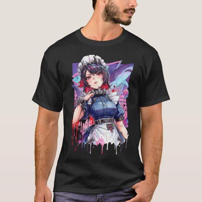 Zenless Zone Zero Ellen Joe S-Rank Isattack Hushål T Shirt (Framsida)