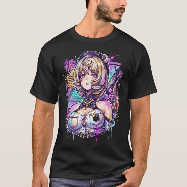 Zenless Zone Zero Yidhari Bläckfisk Thiren Tentakl T Shirt (Framsida)