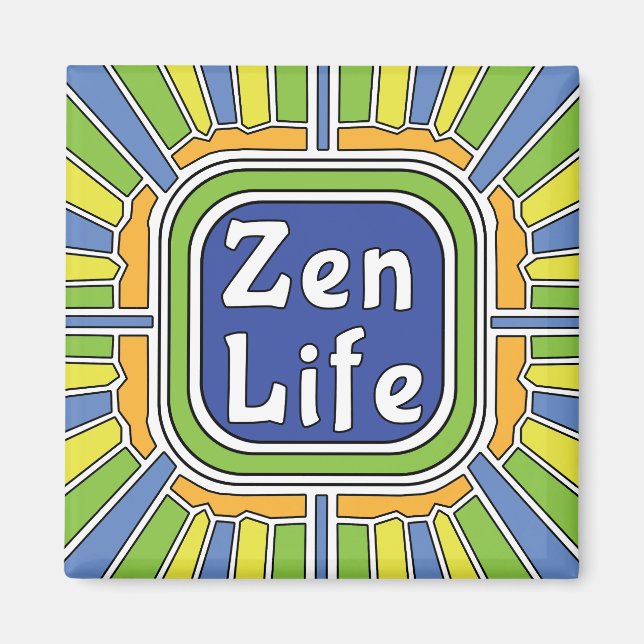 Zenliv för mig magnet (Framsidan)
