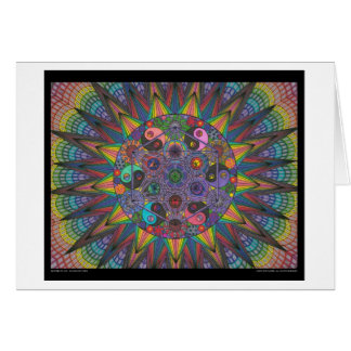 Zenlivets trädkort hälsningskort