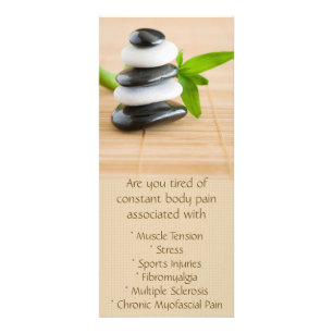 Zenmassage Reklamkort
