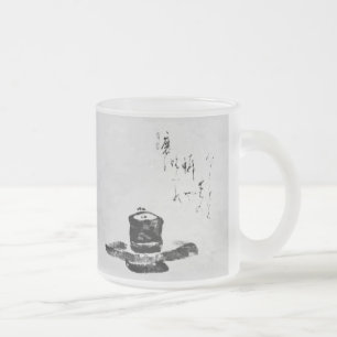 Zenmeditationmugg Frostad Glasmugg