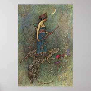 Zenobia drottning av Palmyria Poster