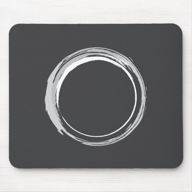 Zenögonblick Mousepad (mörk) Musmatta (Framsidan)