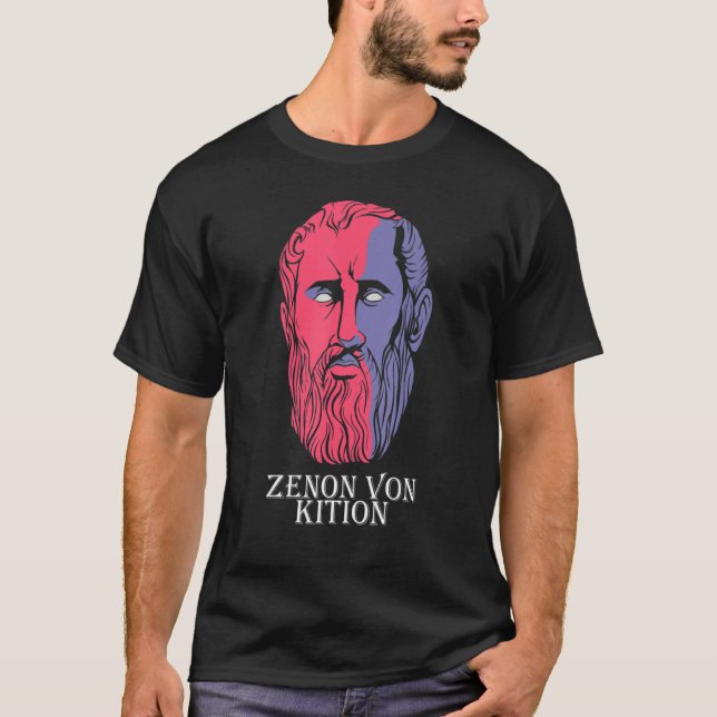 Zenon av Kition I-filosofen och grundaren av Tidig T Shirt (Framsida)
