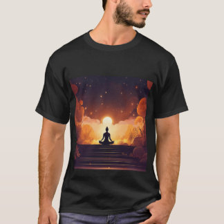 Zenreflektioner: Disline Collect för Buddha Medita T Shirt