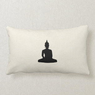 Zensitta som mediterar Buddha Lumbarkudde