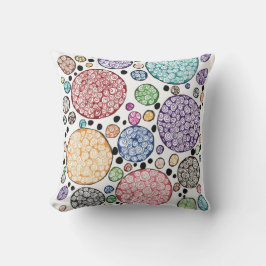 Zentangle circles pattern kudde