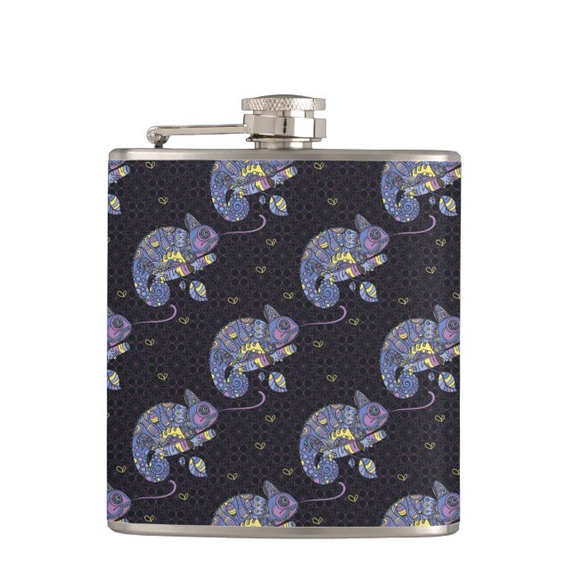 Zentangle ödla fickplunta (Framsidan)