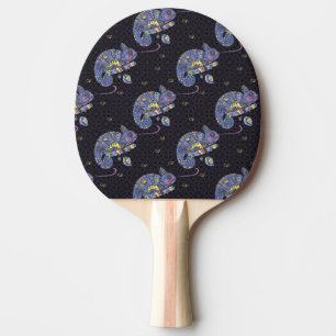 Zentangle ödla pingisracket