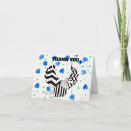 Zentangle Örn Tack Kort