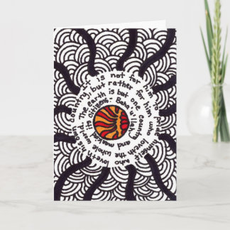 Zentangles Unity Kort