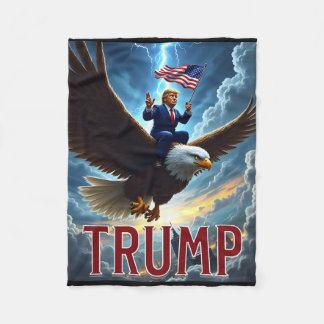 Zenzo's Atomic Political Designs President Trump R Fleecefilt