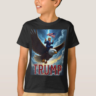 Zenzo's Atomic Political Designs President Trump R T Shirt