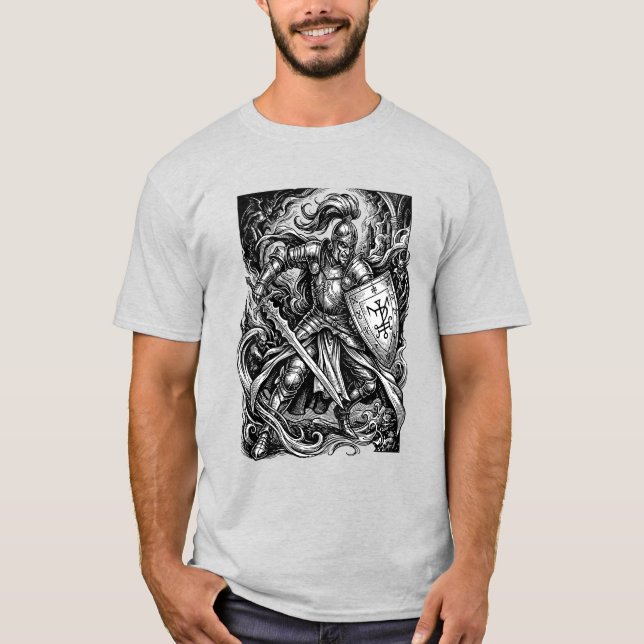 Zepar, infernal hertig i rörelse t shirt (Framsida)