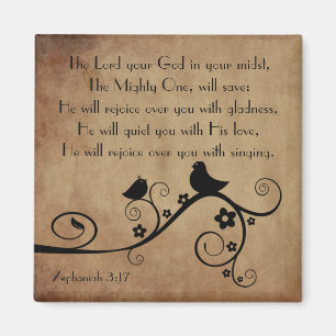Zephaniah 3:17magnet magnet