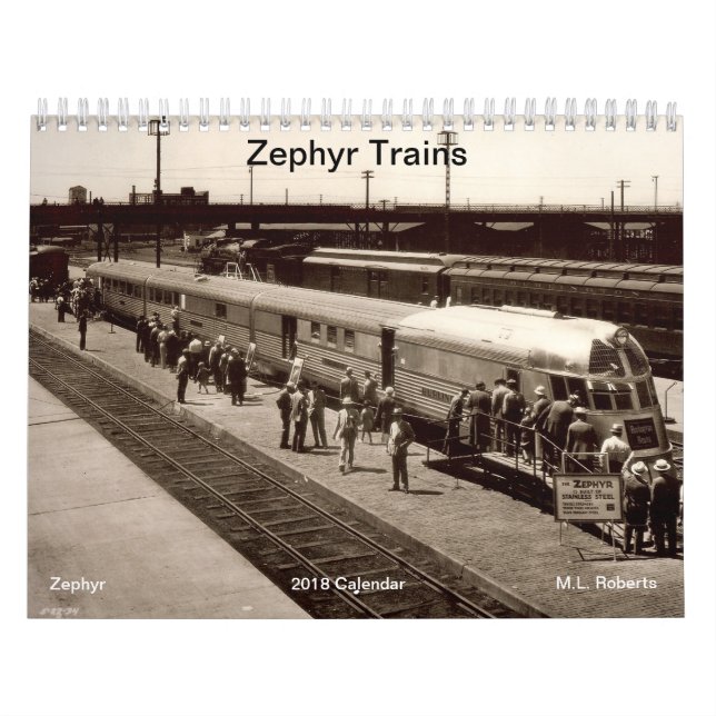 Zephry tåg kalender (Omslag)