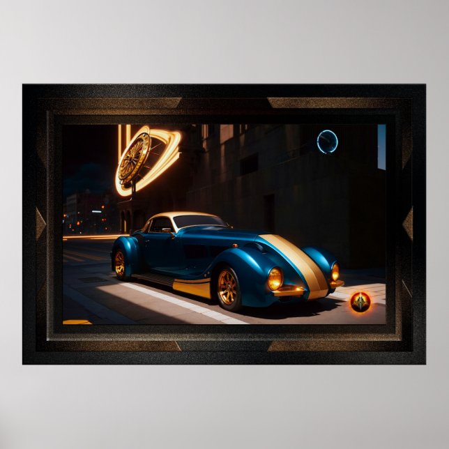 Zephyr Centorus I950 Sportkupe Poster (Framsidan)