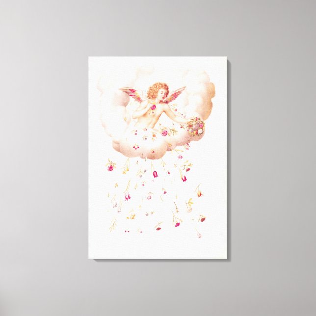 Zephyr från , "La Guirlande de Julie", c.1642 Canvastryck (Framsida)