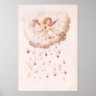 Zephyr från , "La Guirlande de Julie", c.1642 Poster