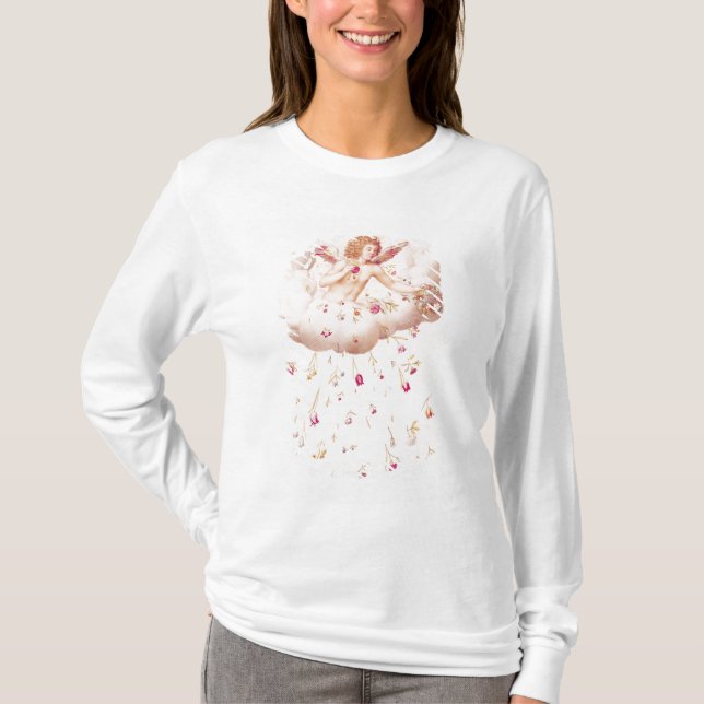 Zephyr från, "La Guirlande de Julie", c.1642 Tee Shirt (Framsida)