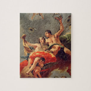 Zephyr och floror pussel