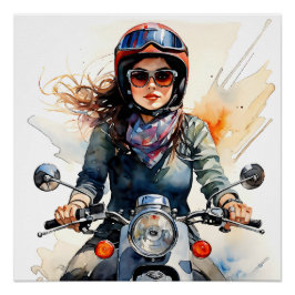 “Zephyra” “Vento Dolce” – Söt vind Perfect Poster