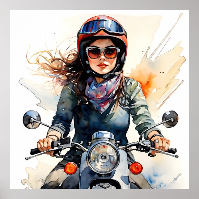 ’Zephyra’ ’Vento Dolce’ - Sötad Vind Poster (Framsidan)