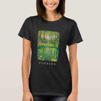 Zephyrhills Florida FL Natural Vår Splendor SD T Shirt