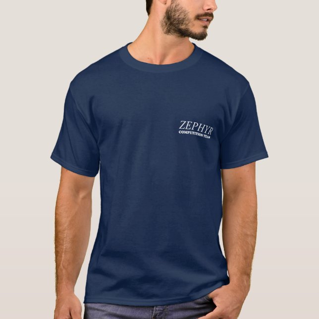 Zephyrkonkurrenslag T-shirt (Framsida)