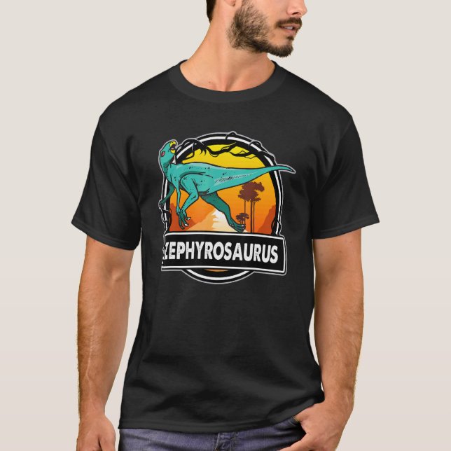 Zephyrosaurus Dinosaur Prehistoriska Dinosaurs T Shirt (Framsida)