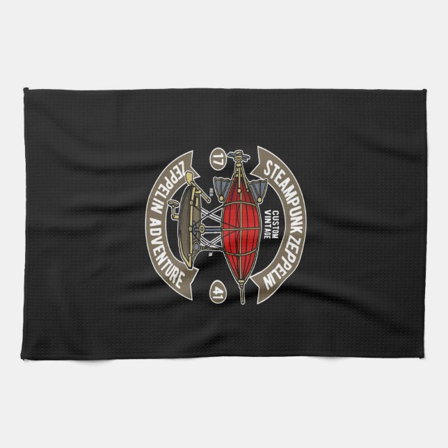 zeppelin adventure kökshandduk (Horisontell)