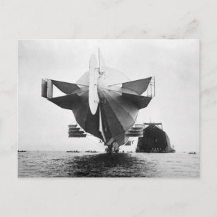 Zeppelin Airship, 1908 Vykort