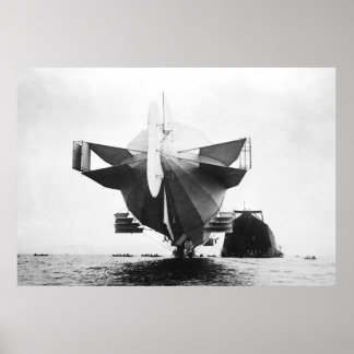 Zeppelin Airship Poster