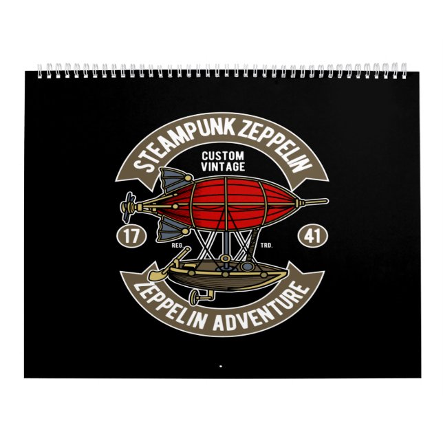 zeppelin äventyr kalender (Omslag)