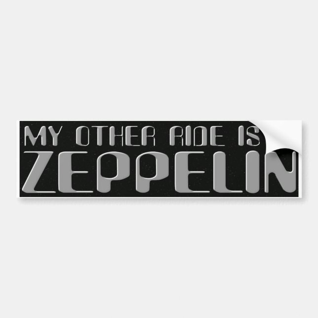 ZEPPELIN BILDEKAL (Framsidan)
