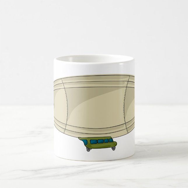 Zeppelin Flies Transport Kaffemugg (Skapare uppladdad)