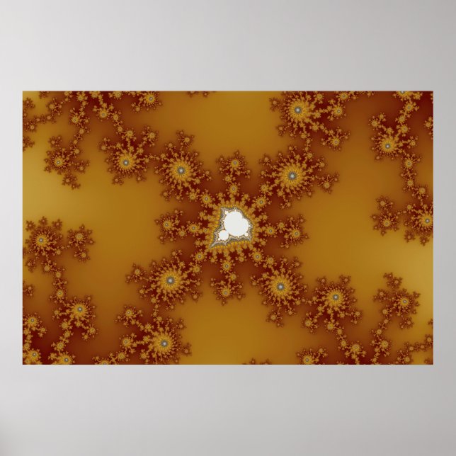 Zeppelin - Fractal Art Poster (Framsidan)