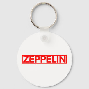 Zeppelin Frimärke Nyckelring