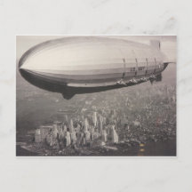 Zeppelin över New York City