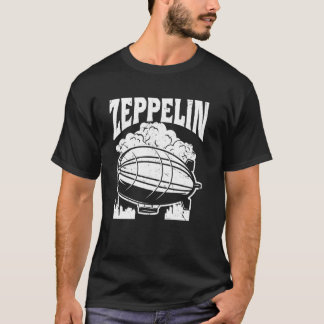 Zeppelin Retro Vintage Luftskepp Zepelin Zepplin K T Shirt